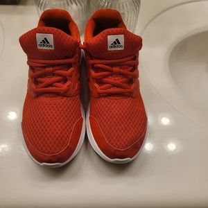 Red and white Adidas 8 men's 9 1/2 women